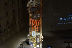 19 The Last Column Was Chosen To Mark The Completion Of The Recovery Of The World Trade Center From The Ramp  In Foundation Hall  911 Museum New York